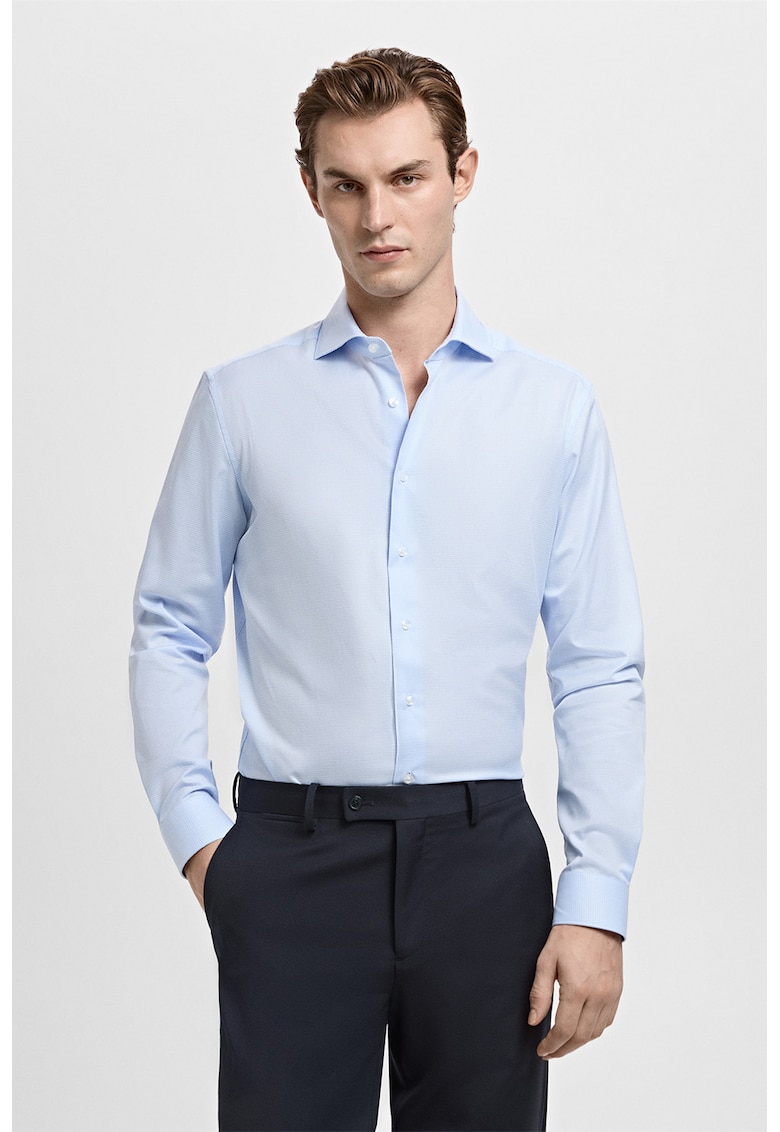 Camasa slim-fit - Albastru pastel