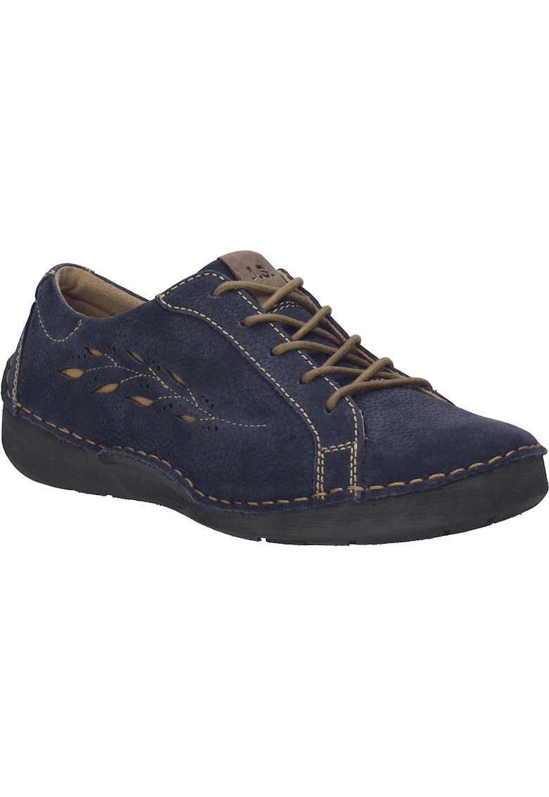 Mocasini femei - Fergey 40 - piele naturala - albastru -