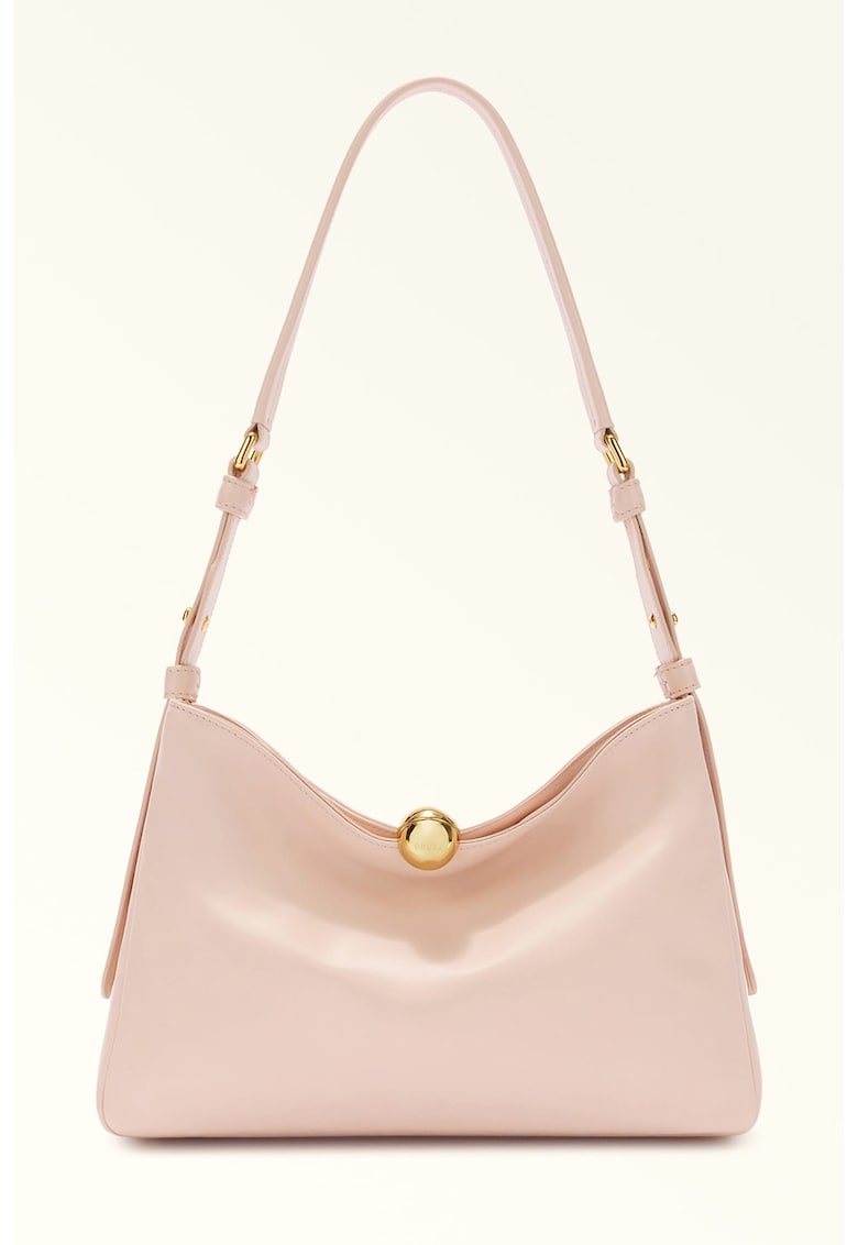 Geanta hobo de piele Sfera - Roz pal