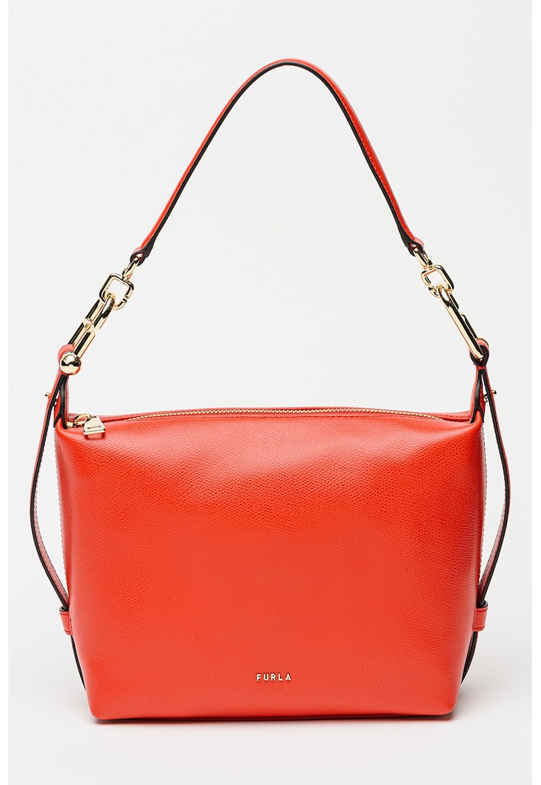 Geanta din piele cu barete detasabile Tonie