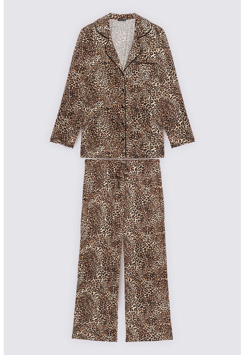 Pijama cu animal print