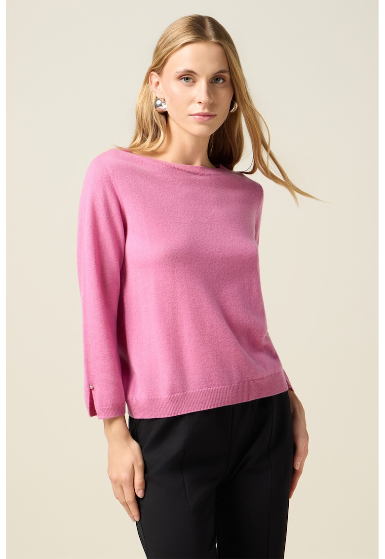 Pulover din amestec de lana si casmir