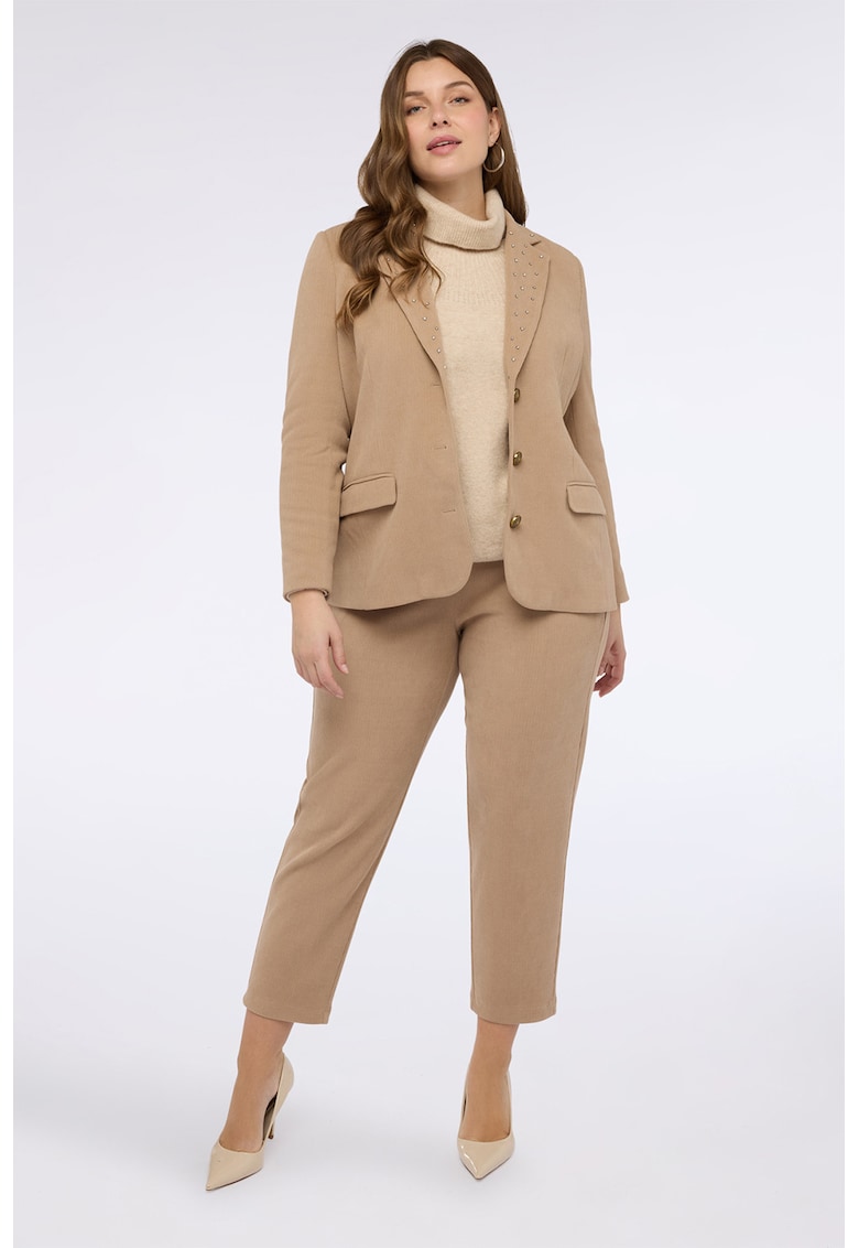 Sacou cu aplicatii cu revere