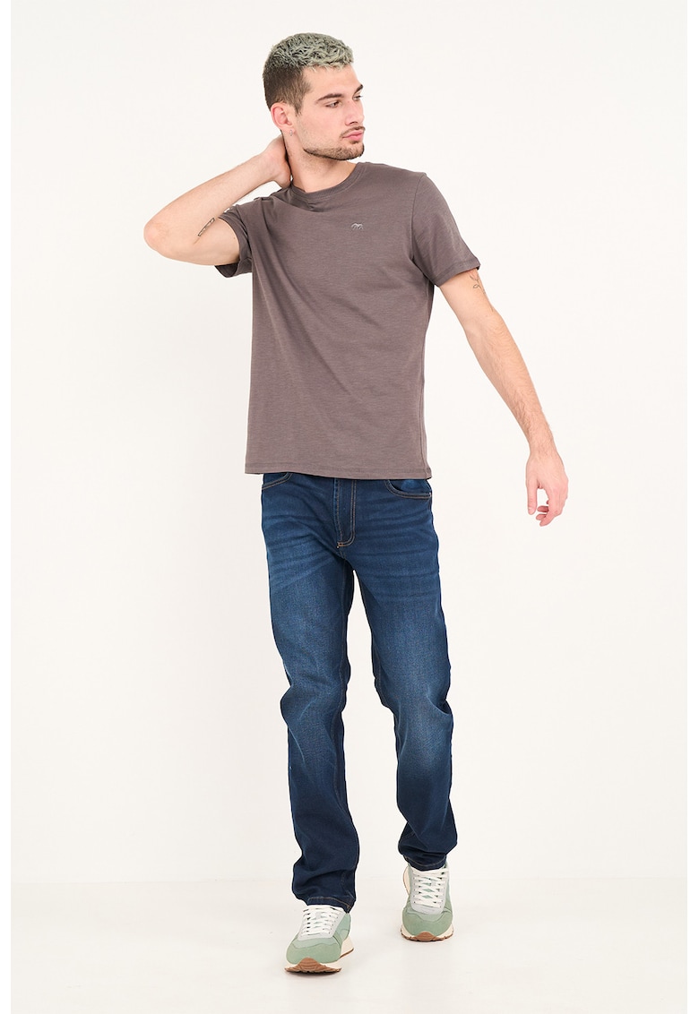 Blugi slim fit - Albastru inchis