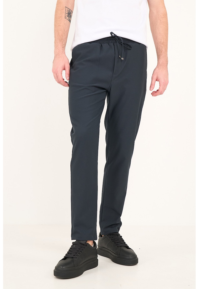 Pantaloni de trening slim fit cu snur de ajustare