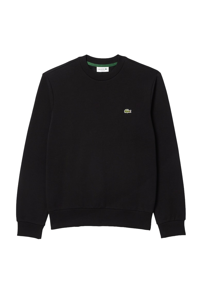 Bluza de trening din amestec de bumbac cu logo - Negru