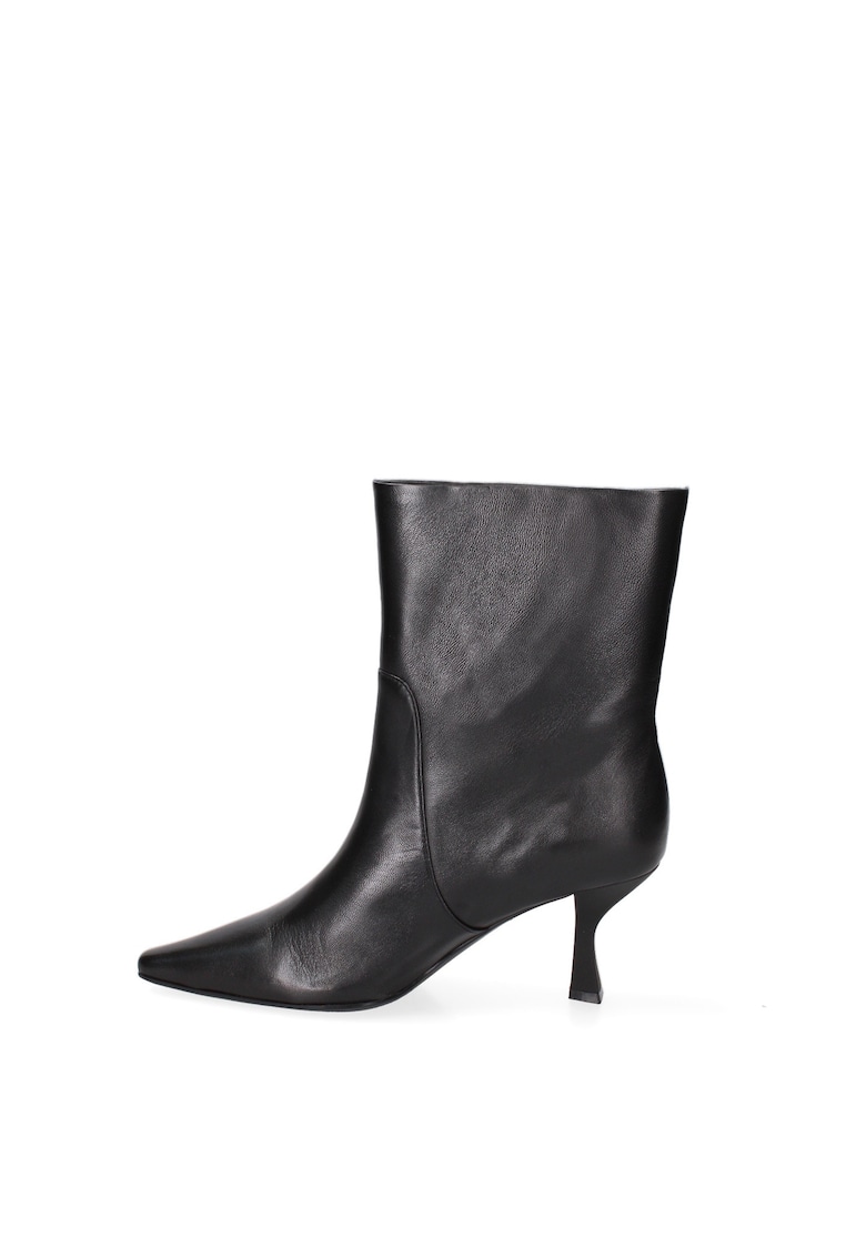 Botine slip-on din piele Eris Prime - Negru