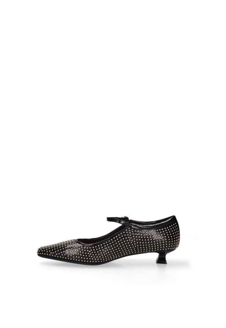 Pantofi Mary Jane din piele - Negru