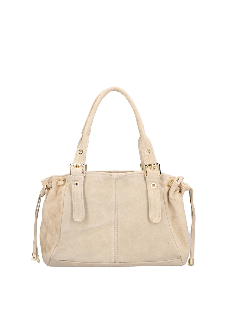 Geanta de piele intoarsa Lumena Lux