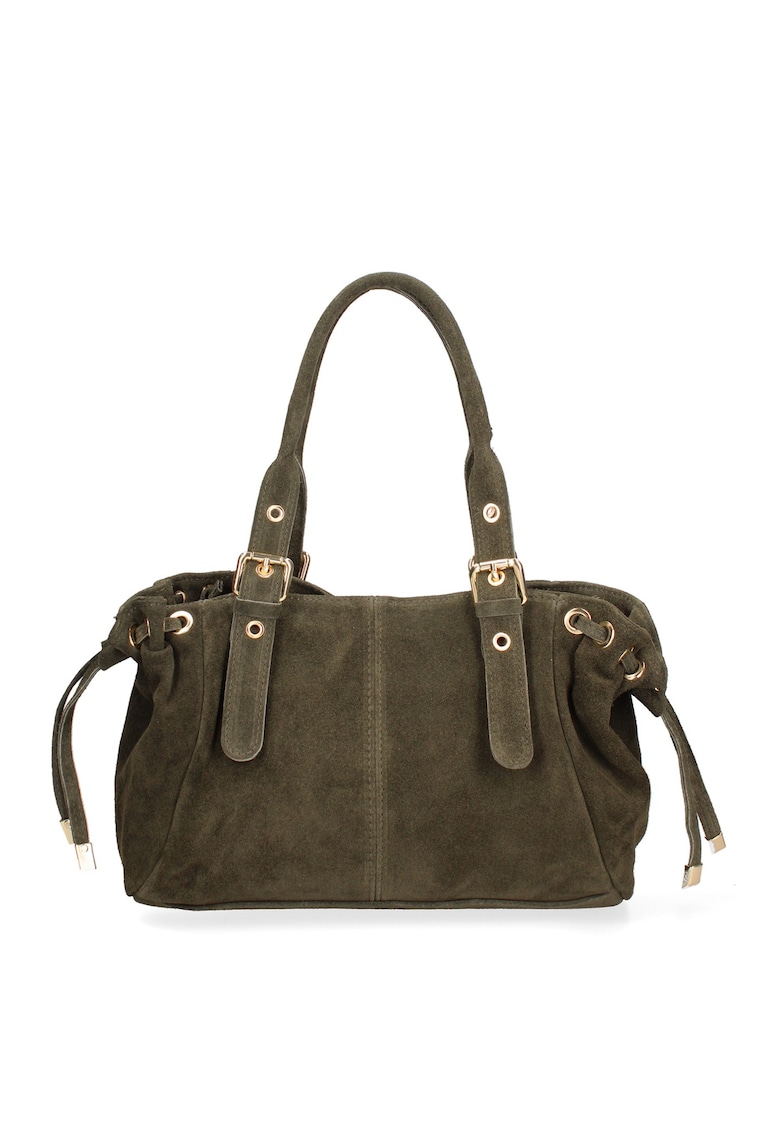 Geanta de piele intoarsa Lumena Lux