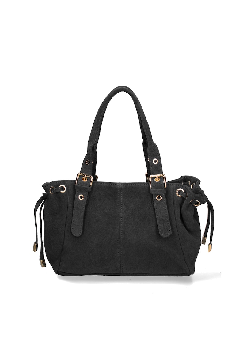 Geanta de piele intoarsa Lumena Lux