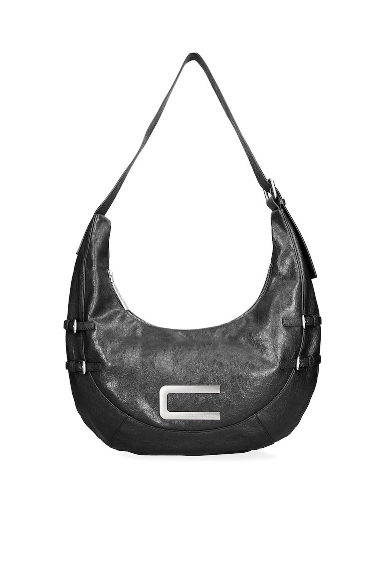 Geanta de piele ecologica Linnea - Negru