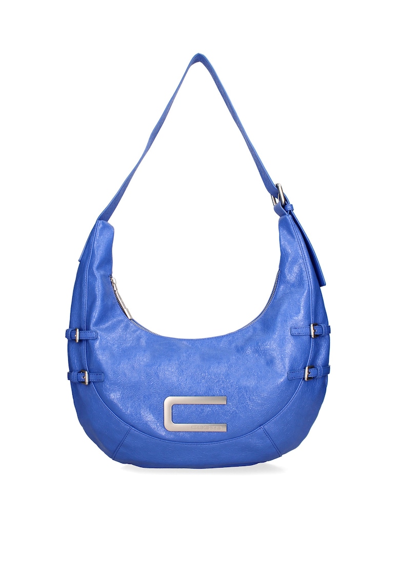 Geanta de piele ecologica Linnea - Albastru deschis