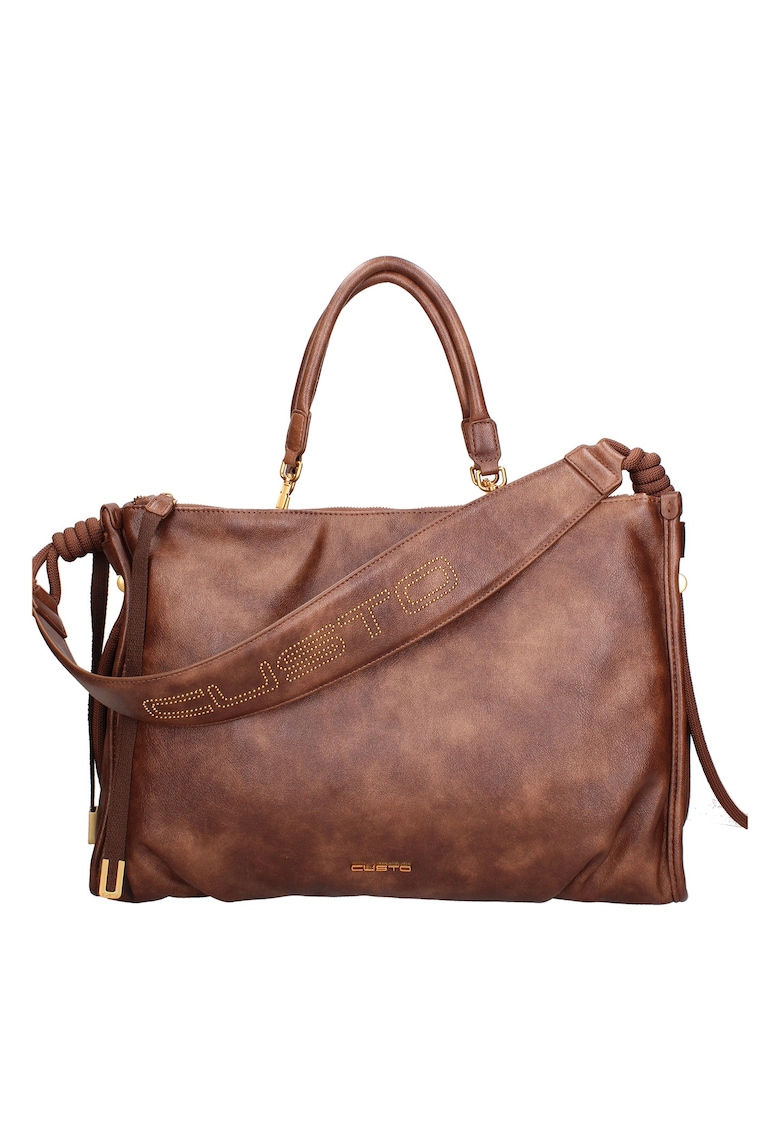 Geanta de piele ecologica Alaric Elite - Maro