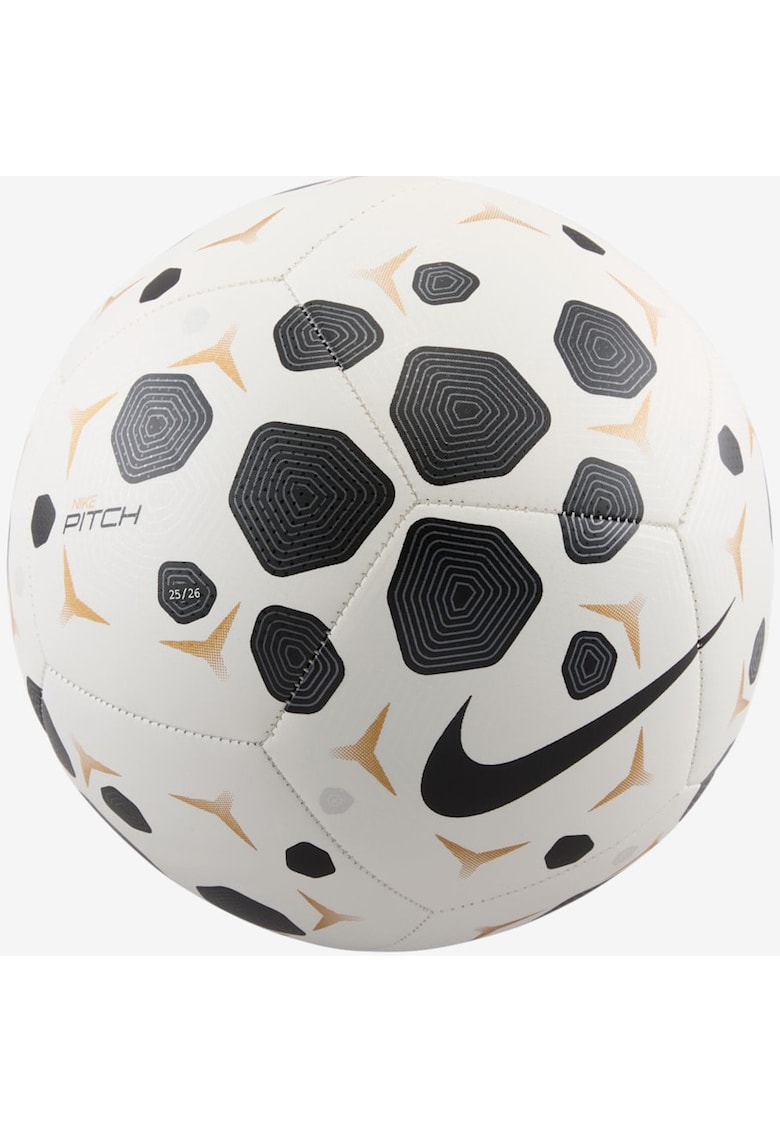Minge fotbal Pitch - marime 5 - alb/negru