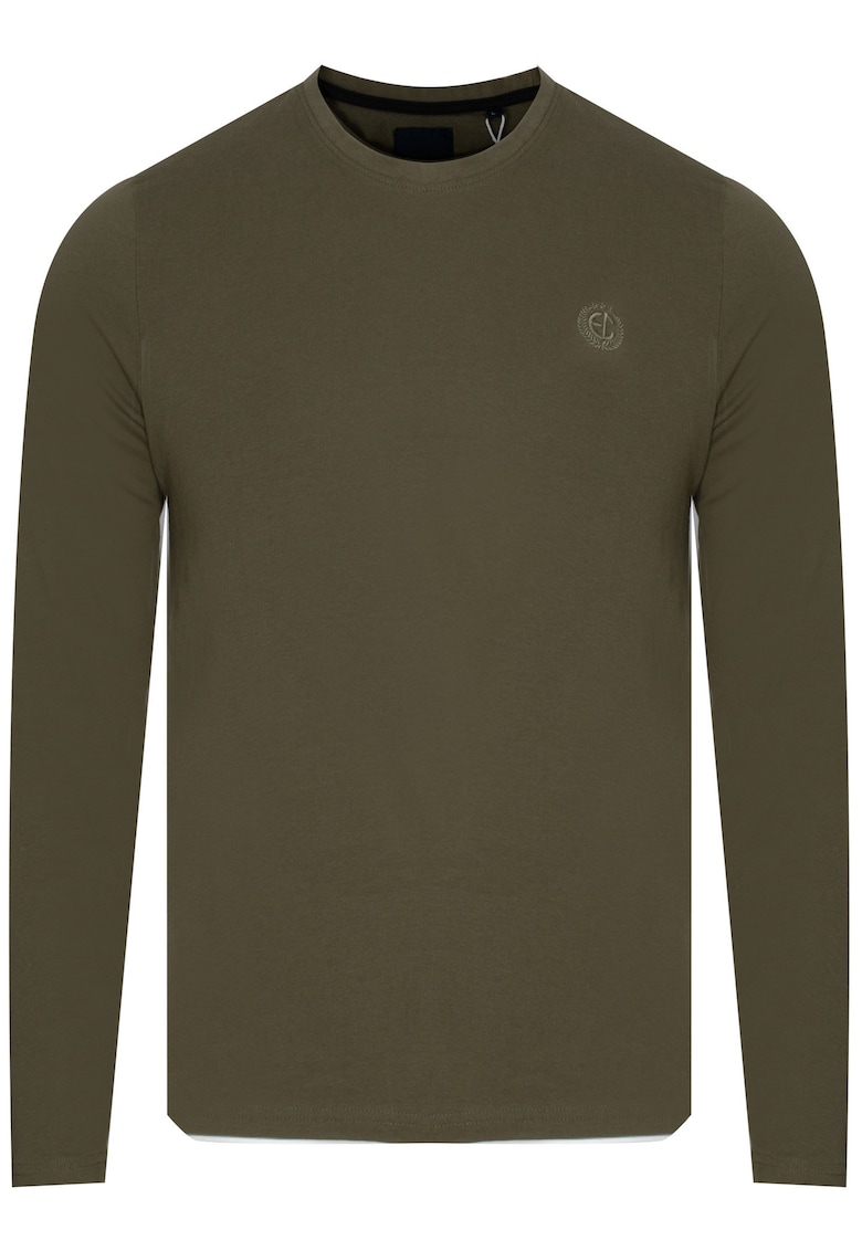Bluza barbati - kaki - 100% bumbac - croiala simpla