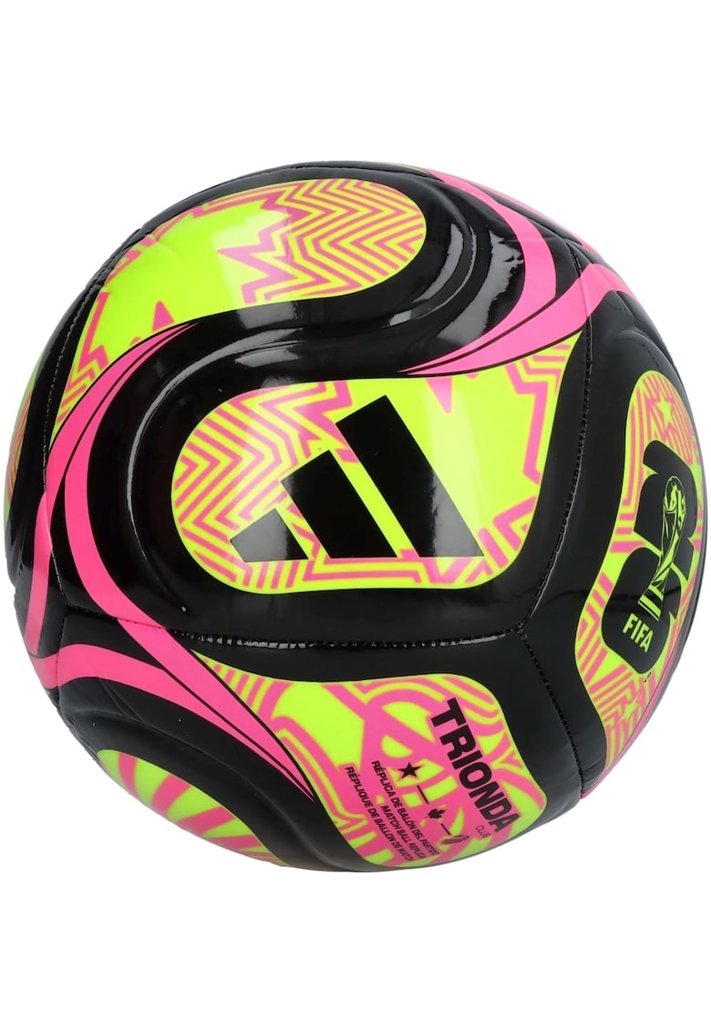 Minge fotbal FIFA World Cup 2026 Trionda Club - negru/galben/roz - marimea