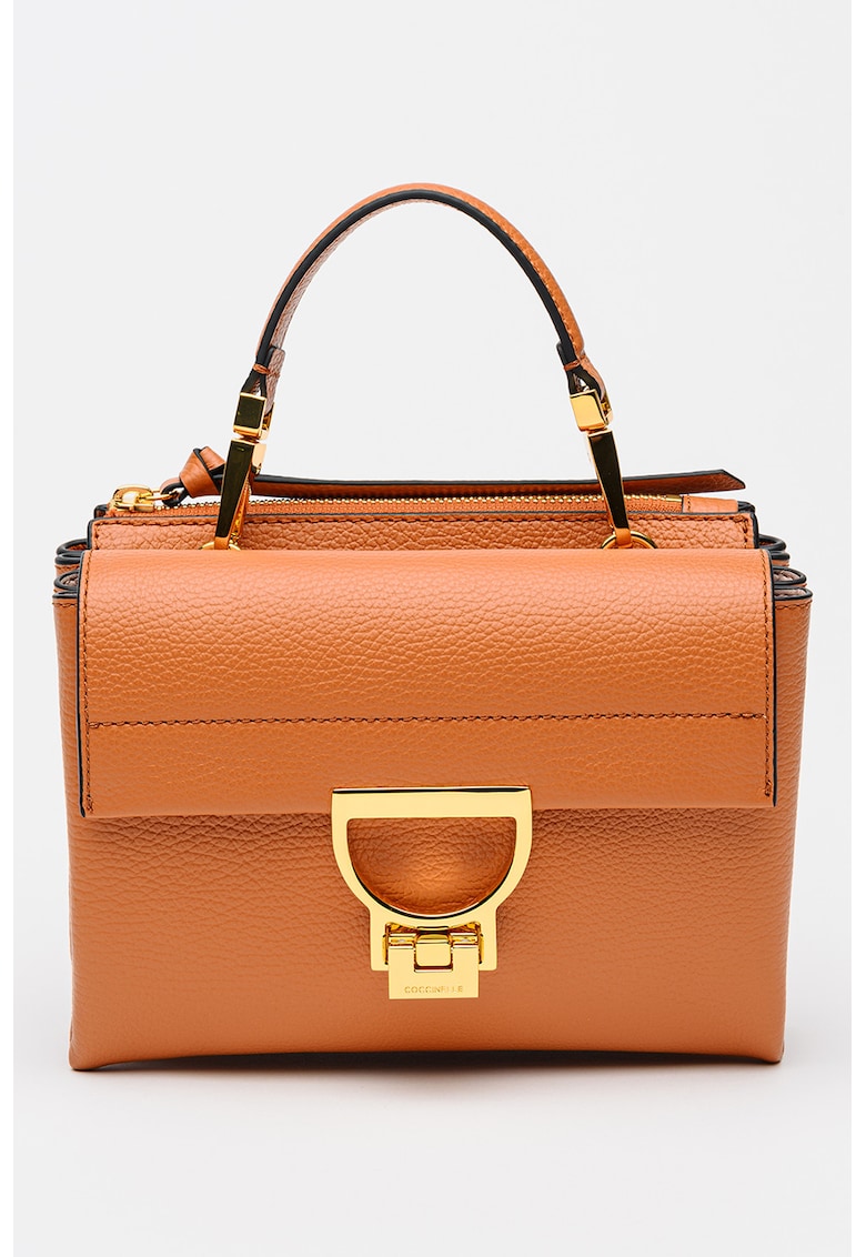 Geanta crossbody de piele Arlettis - Maro scortisoara