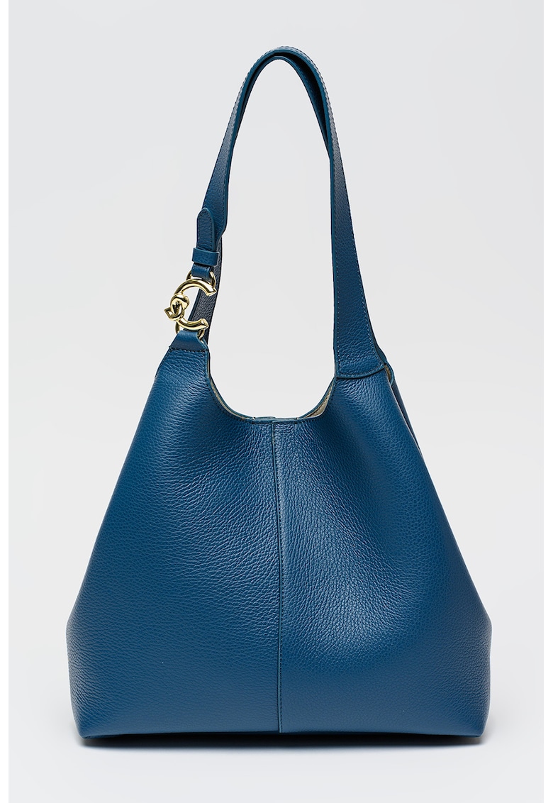 Geanta tote de piele - Albastru