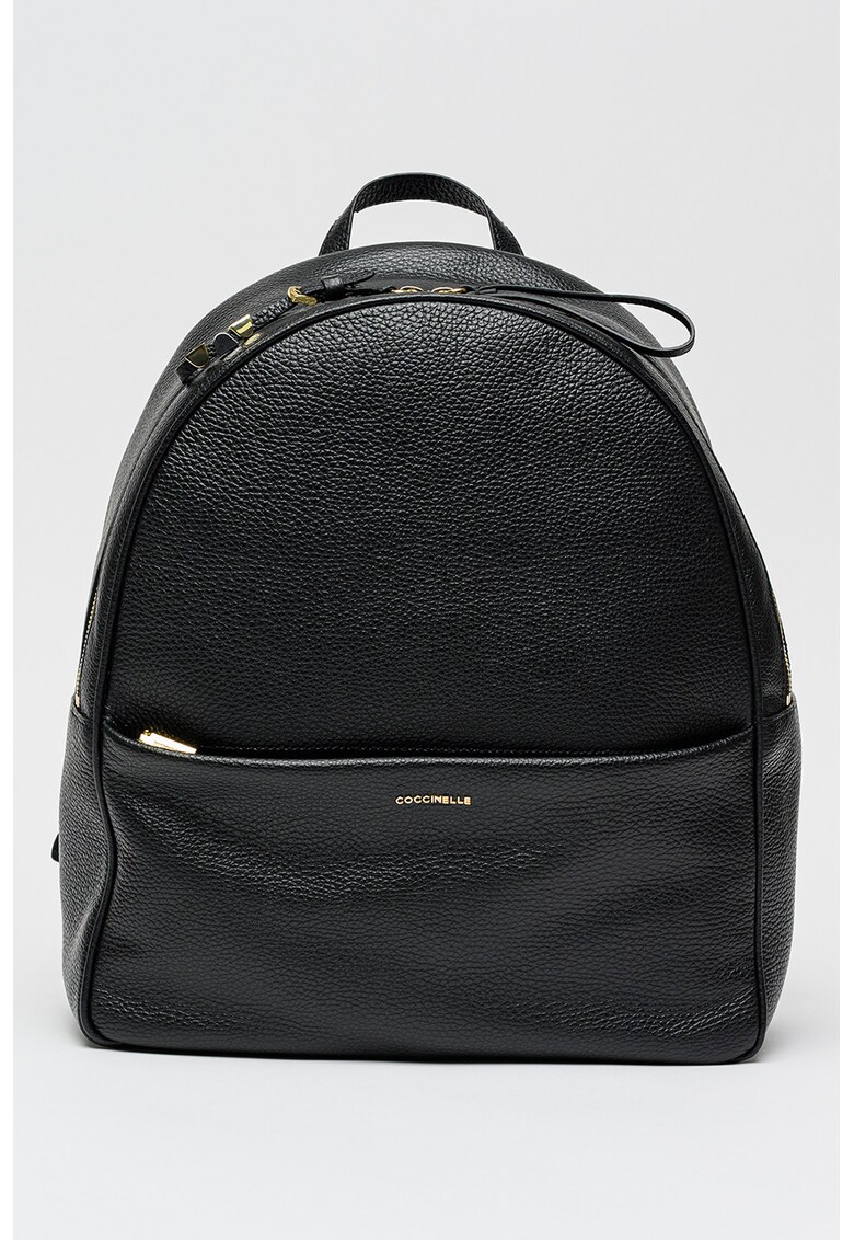 Rucsac de piele cu barete ajustabile Nory - Negru