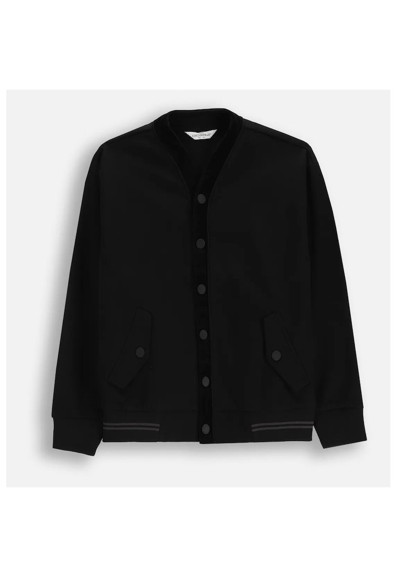 Bluza de trening cu buzunare oblice -