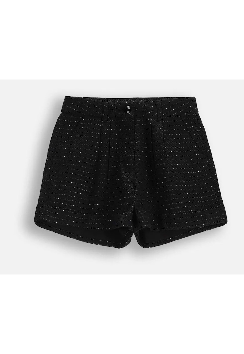 Pantaloni scurti cu fir metalic