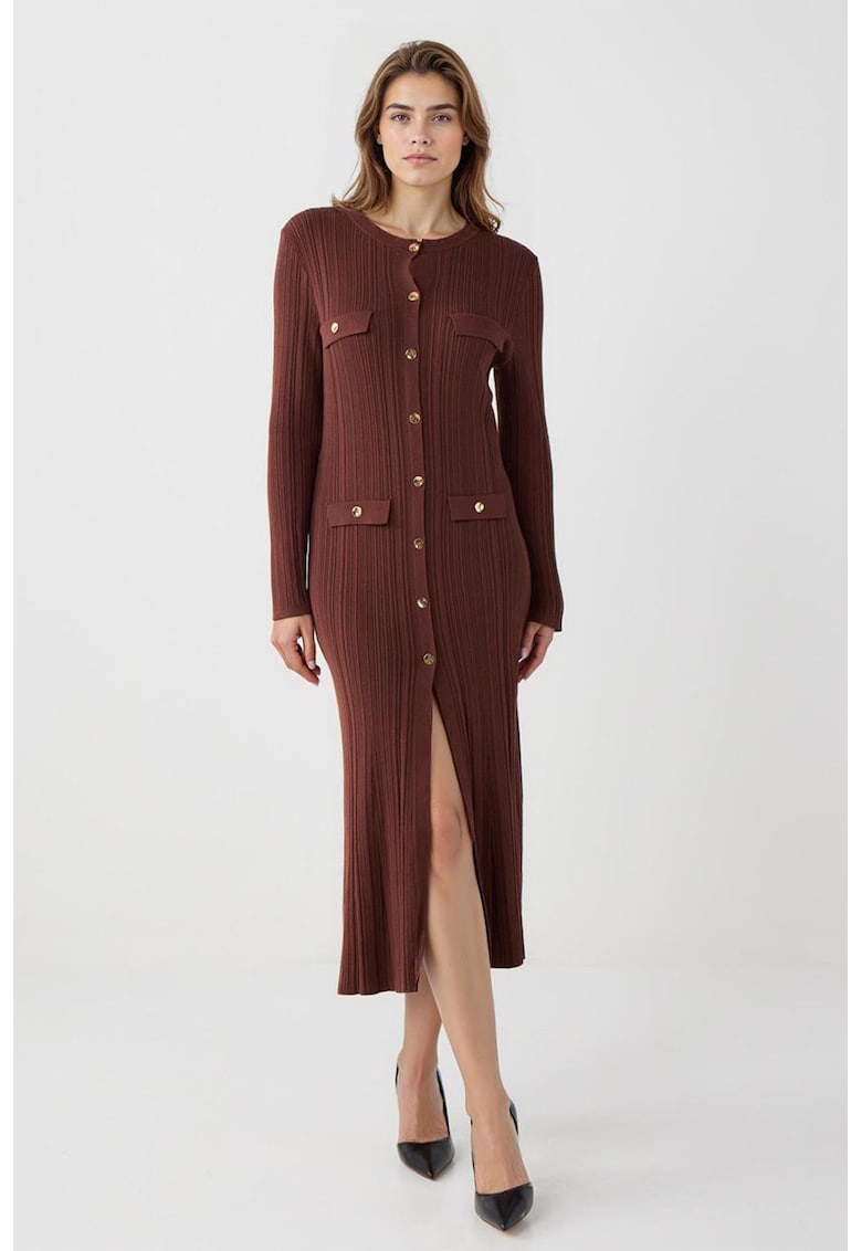 Rochie midi striata - Maro