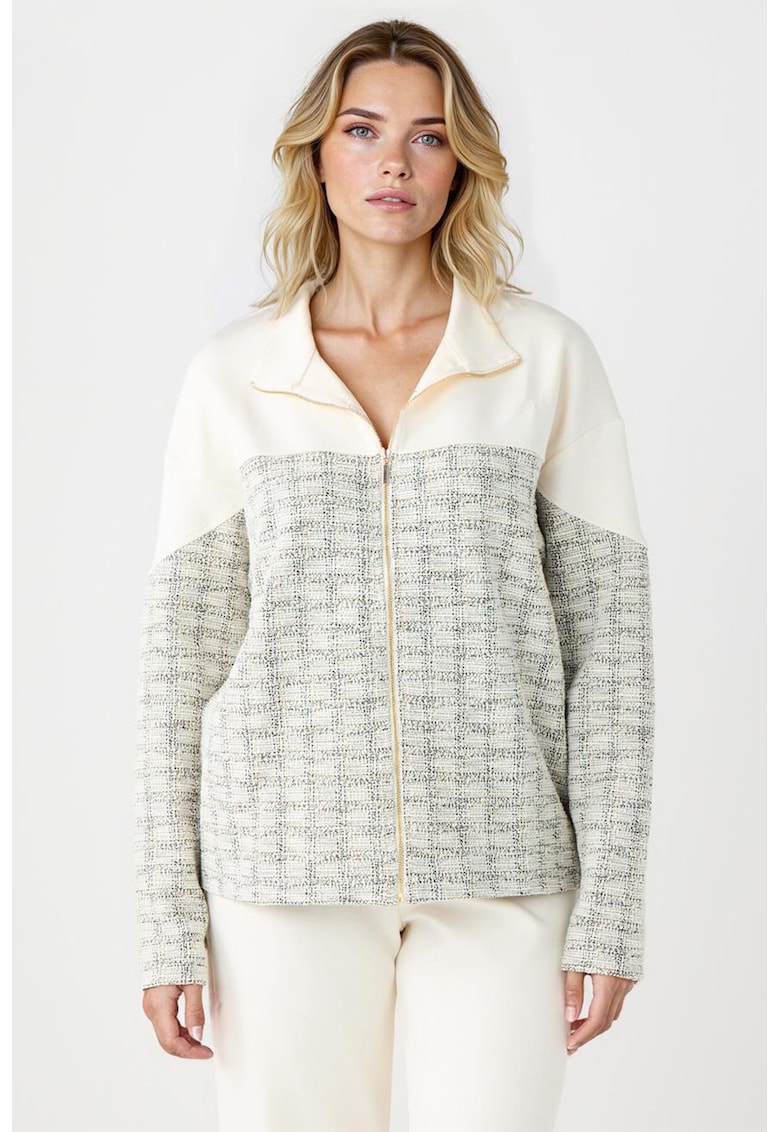 Jacheta usoara din amestec de modal
