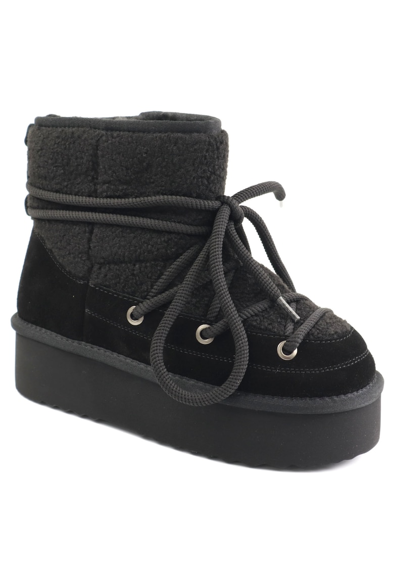 Ghete dama ghete dama Hugh Platform I1265 - Negru