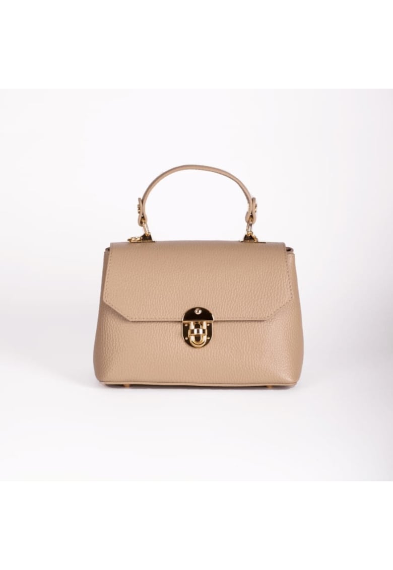 Geanta dama Grace piele naturala nude