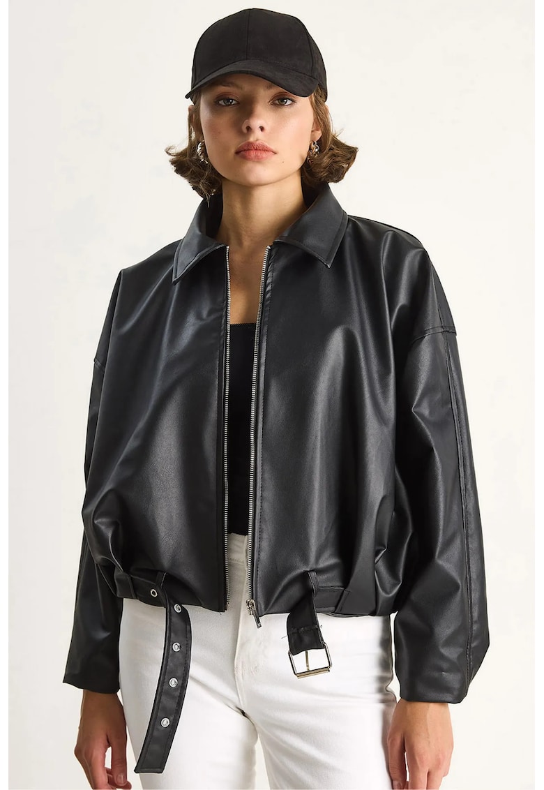 Geaca bomber piele