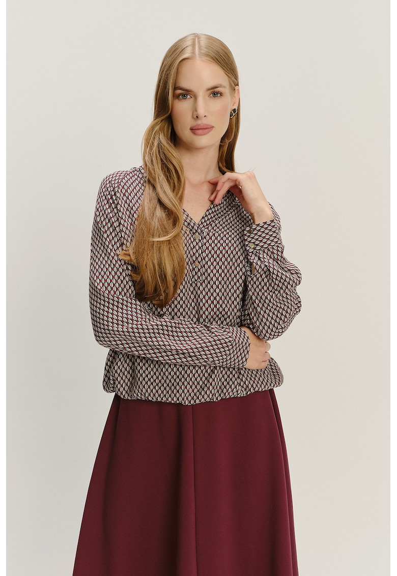 Camasa cu model geometric