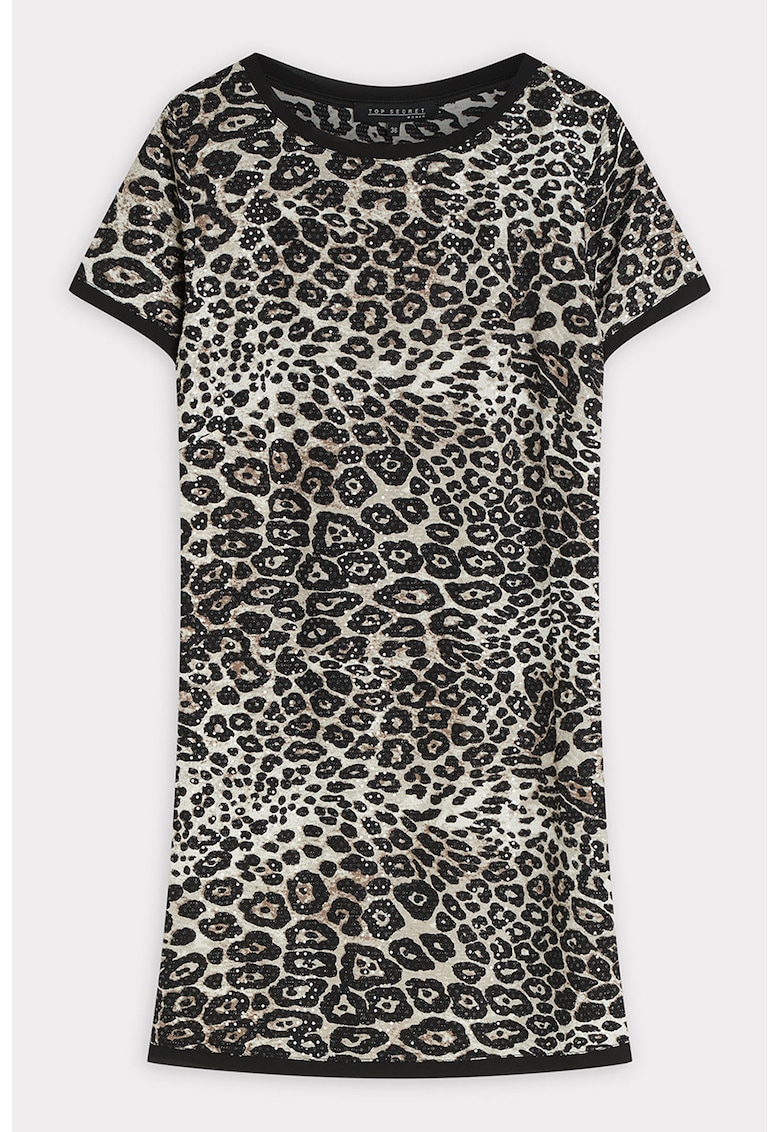 Rochie cu model si maneci scurte