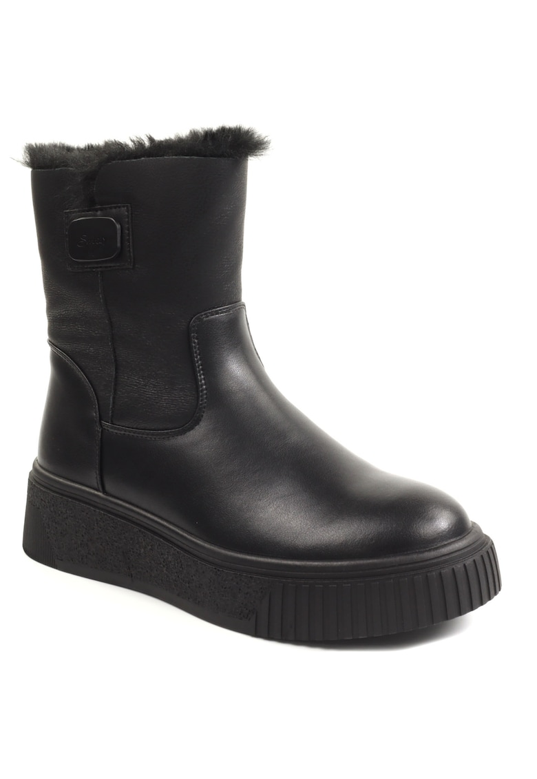 Ghete dama D106 F11626 C7955 - Negru