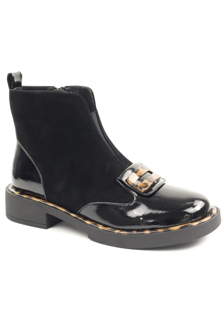 Ghete dama D7A206 M121B G575A O7 I - Negru