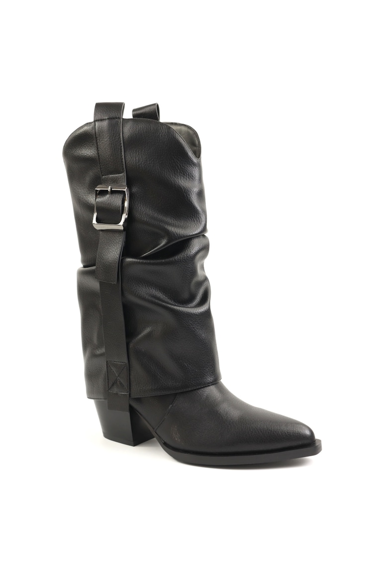 Cizme dama 7QXS70001 01 N - Negru