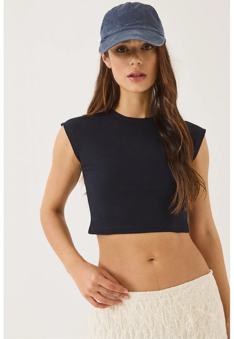 Tricou dama - HiCCUP - Tricou scurt - bleumarin - jerseu