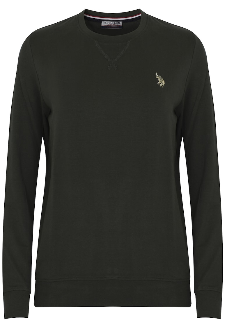 Bluza dama 387 66875 51930 248 - U.S. Polo Assn - Kaki - Bumbac/Elastan