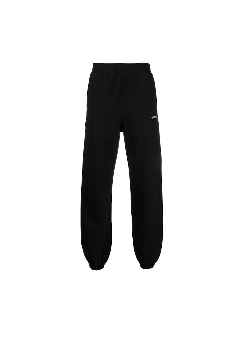 Pantaloni Diag-print - Alb/Negru