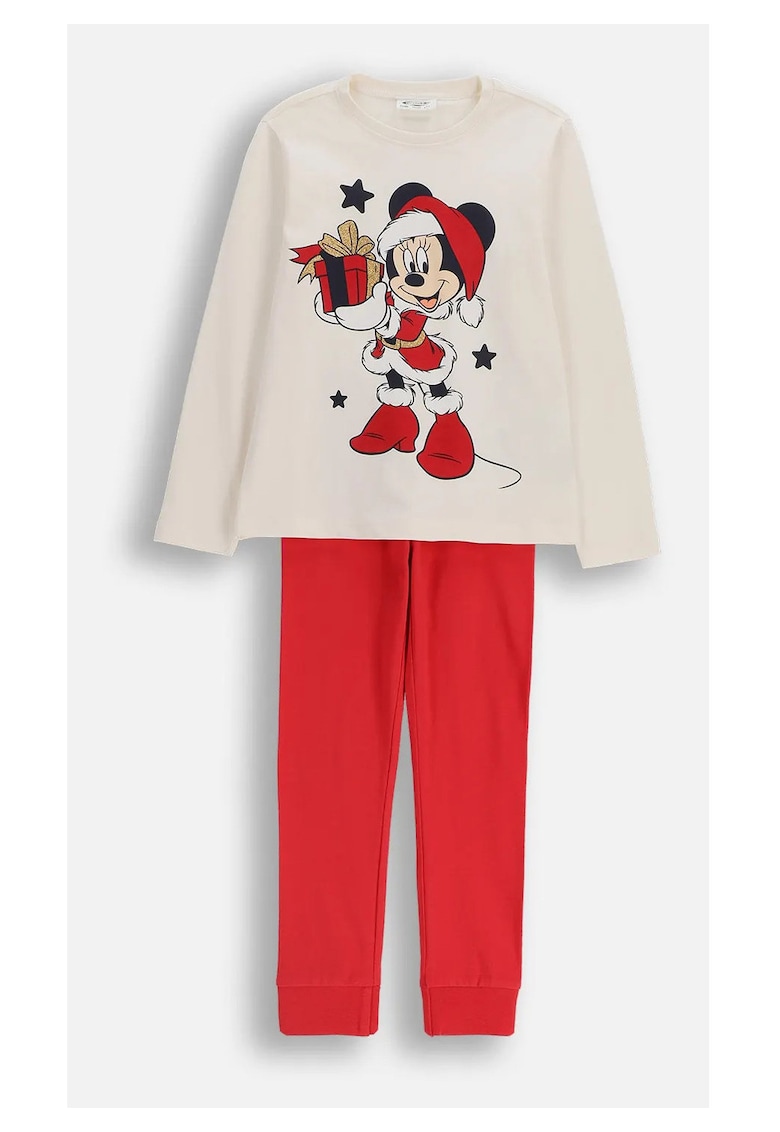Pijama copii - Bej/Rosu vermillion