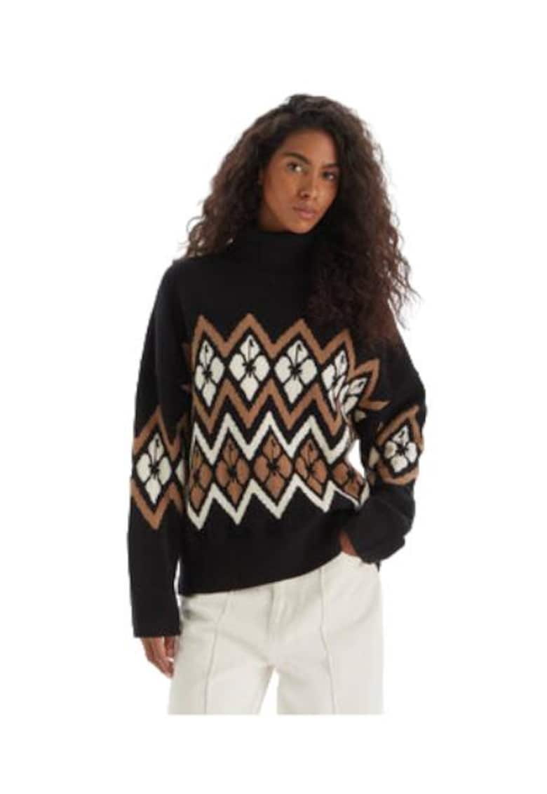 Pulover de dama multicolor