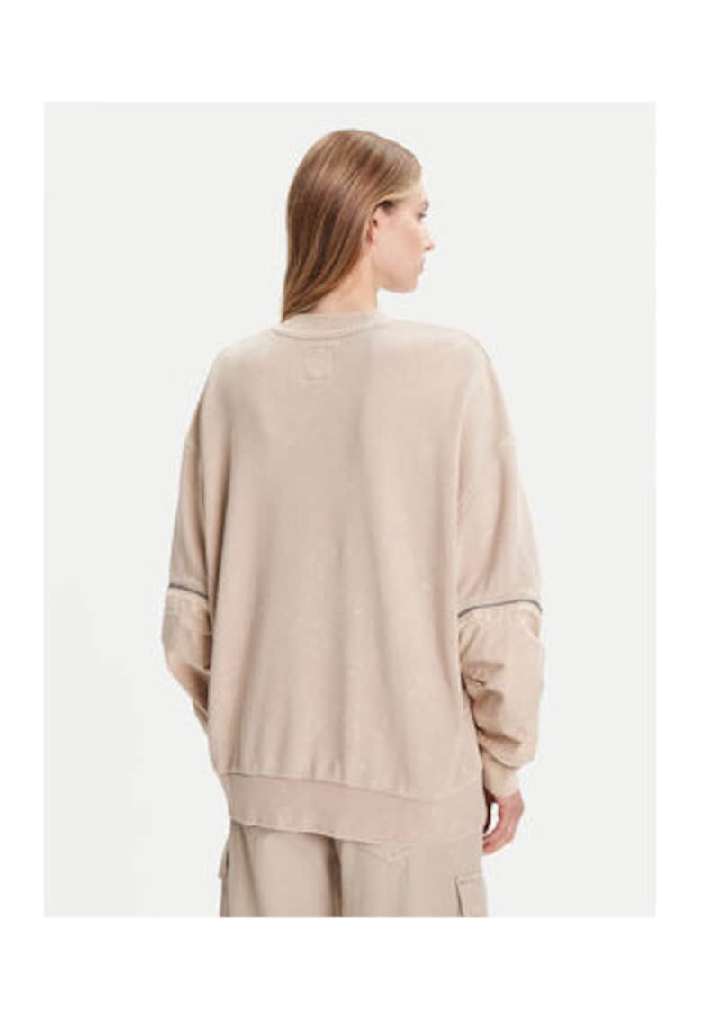 Bluza dama - Washed 3D - bej -