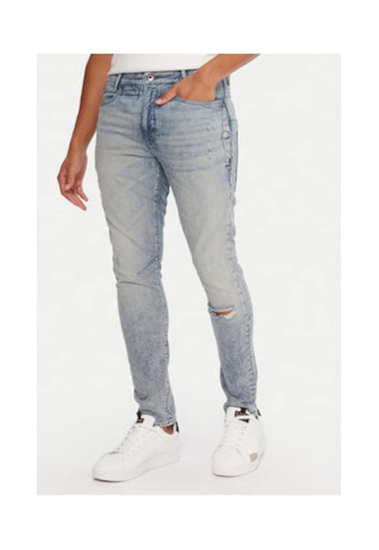 Blugi barbati - albastru deschis - denim - skinny
