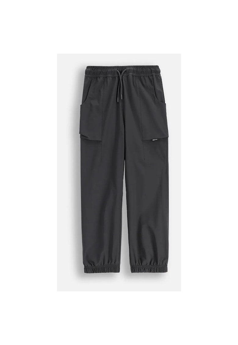 Pantaloni sport copii - ZC5119601YBJ-019 - bumbac - captusiti - gri