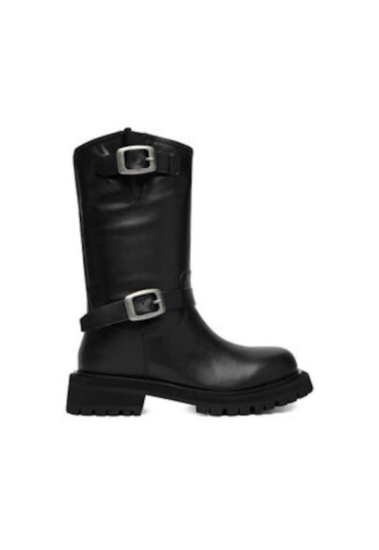 G Star Raw dama piele naturala - negru - elastice - Negru