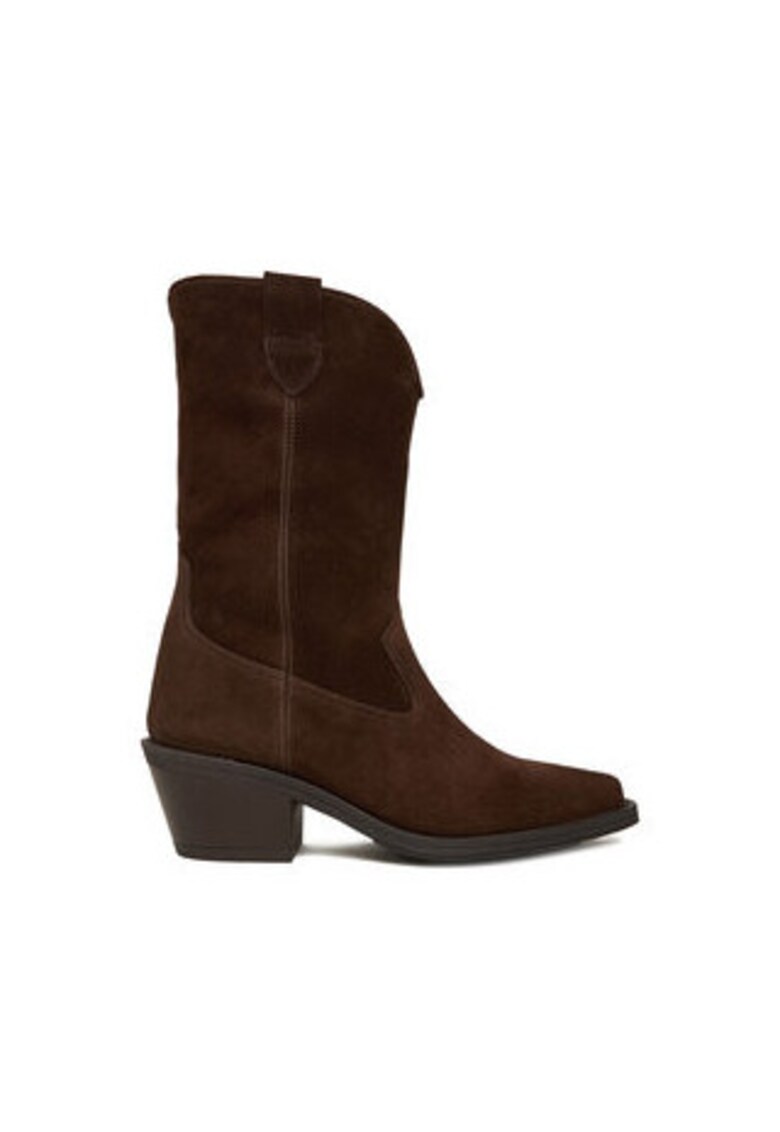 Cizme dama EO-CAMILA-5031 - maro - piele naturala - 38 - Maro