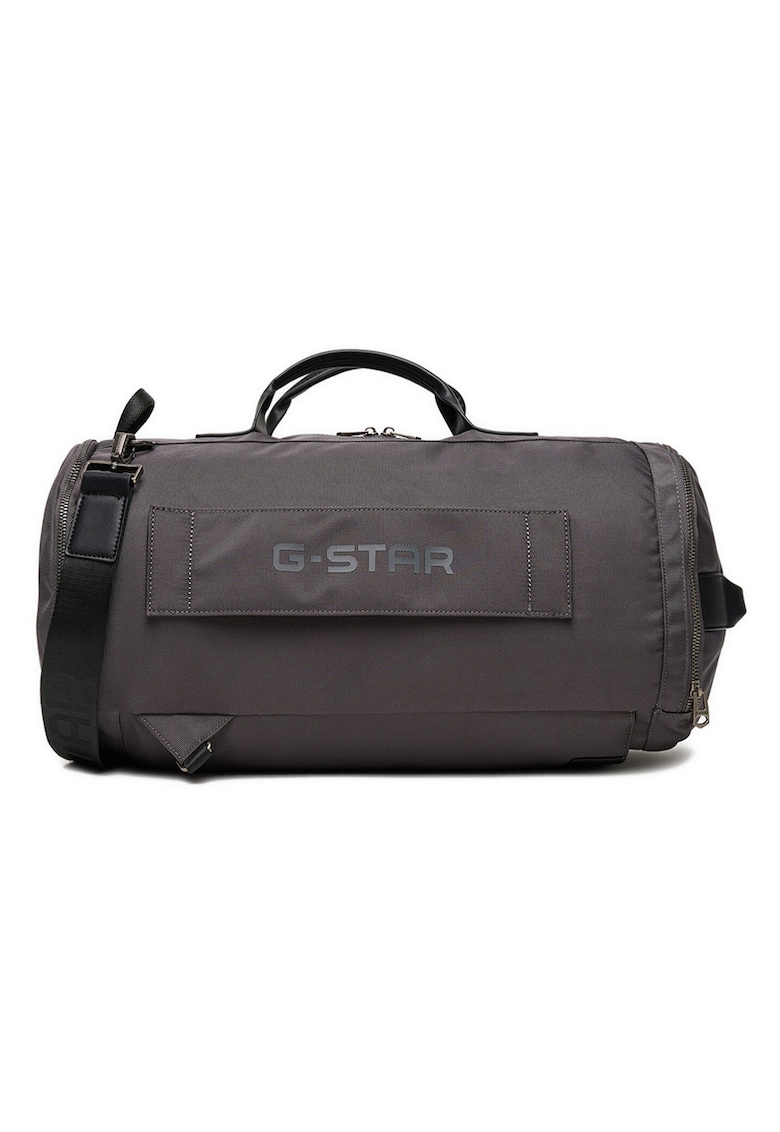 Geanta de voiaj barbati - material textil - gri - One Size