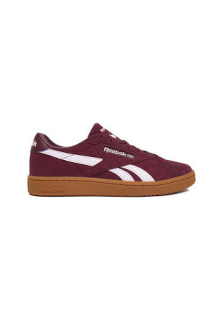 Tenisi dama 100229523 - Piele naturala - Rosu
