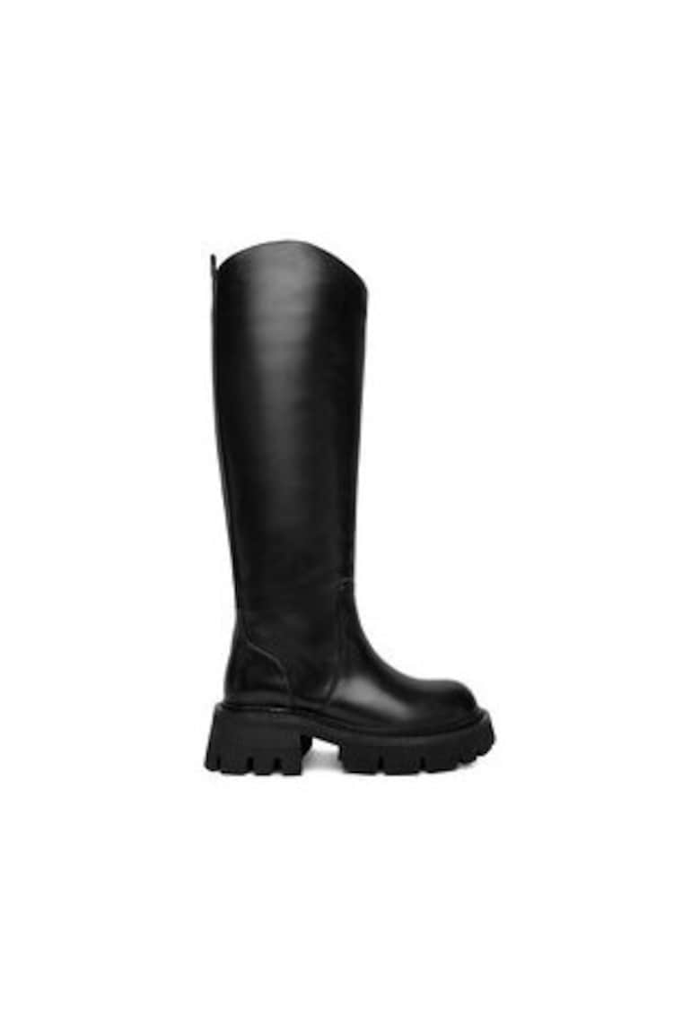 G Star Raw Cizme dama piele naturala - negru - rotund -