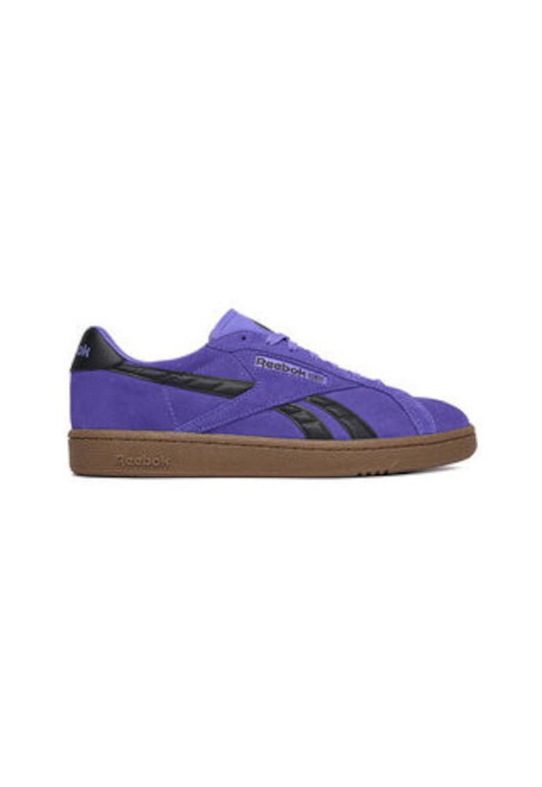 Tenisi violet din piele naturala - Mov